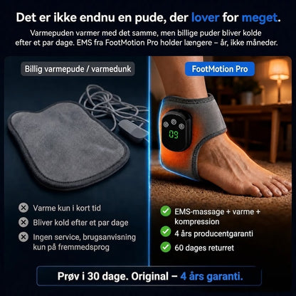FootMotion Pro® – Terapeutisk 3-i-1 fodmassageapparat