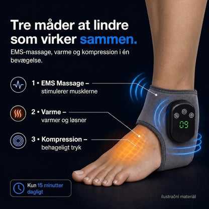 FootMotion Pro® – Terapeutisk 3-i-1 fodmassageapparat