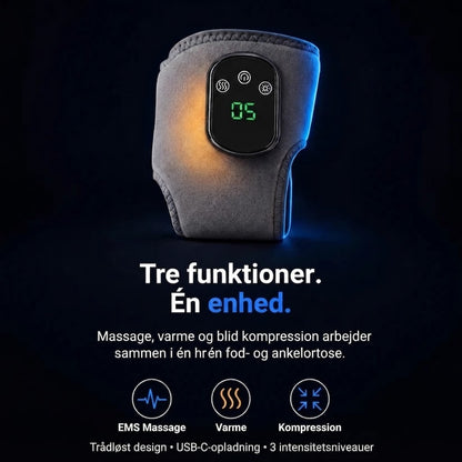 FootMotion Pro® – Terapeutisk 3-i-1 fodmassageapparat
