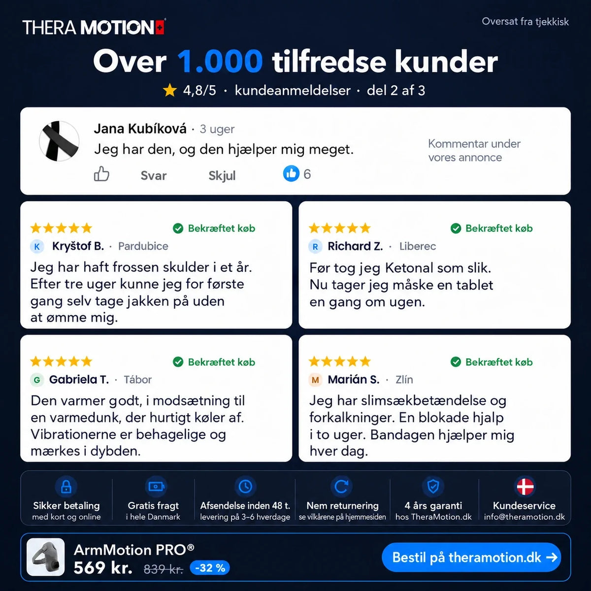 ArmMotion PRO® – skuldermassage