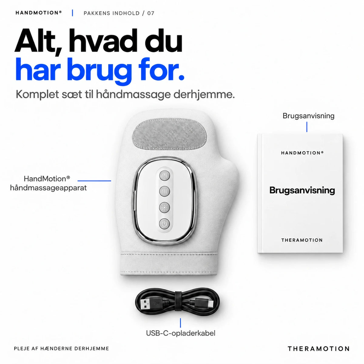 HandMotion® – produktinformation på dansk
